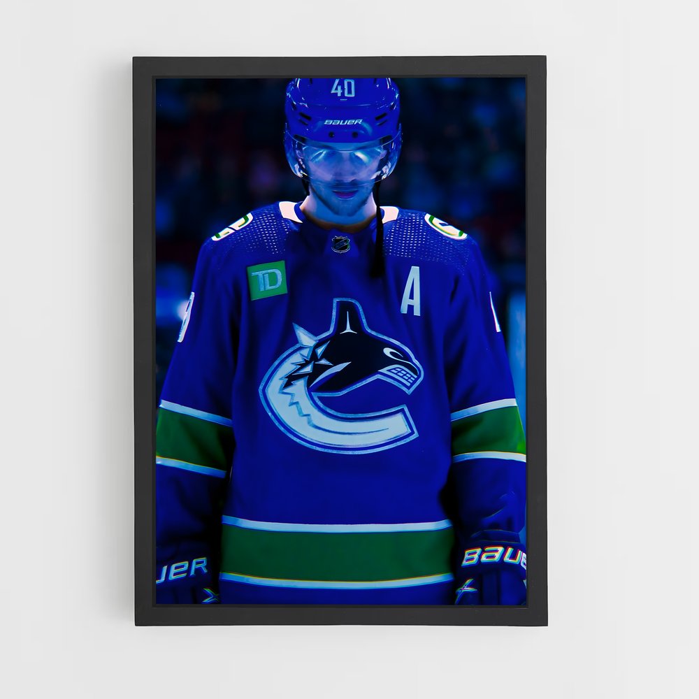 Poster Elias pettersson victoires – affiche Hockey sur glace (vue 2)